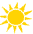 The sun represents Sunny thoughts eliminated in the world