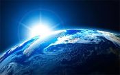 View of earth from space depicts a way off earth for you. Does Virgin flight offer go to space option for me to escape planet problems.