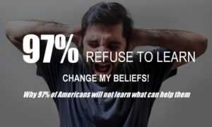 97% of Americans are unable to learn says new study by William Eastwood