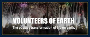 Mind forms matter presents: Volunteers of earth and positive world transformation
