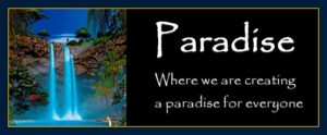 Mind forms matter presents paradise for everyone.