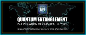 Mind forms matter presents quantum entanglement.