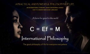 Thoughts can and do create matter International philosophy