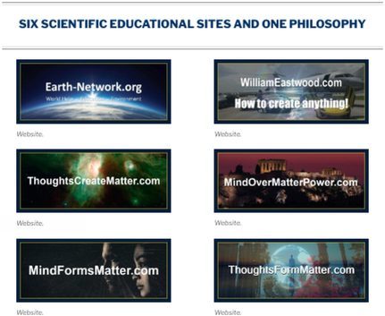 Your thoughts can and do create matter and mind forms reality TCM sites panel