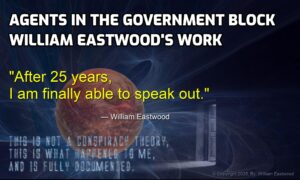 Eastwood 1990s retrocausality time experiment to assist humanity was confiscated