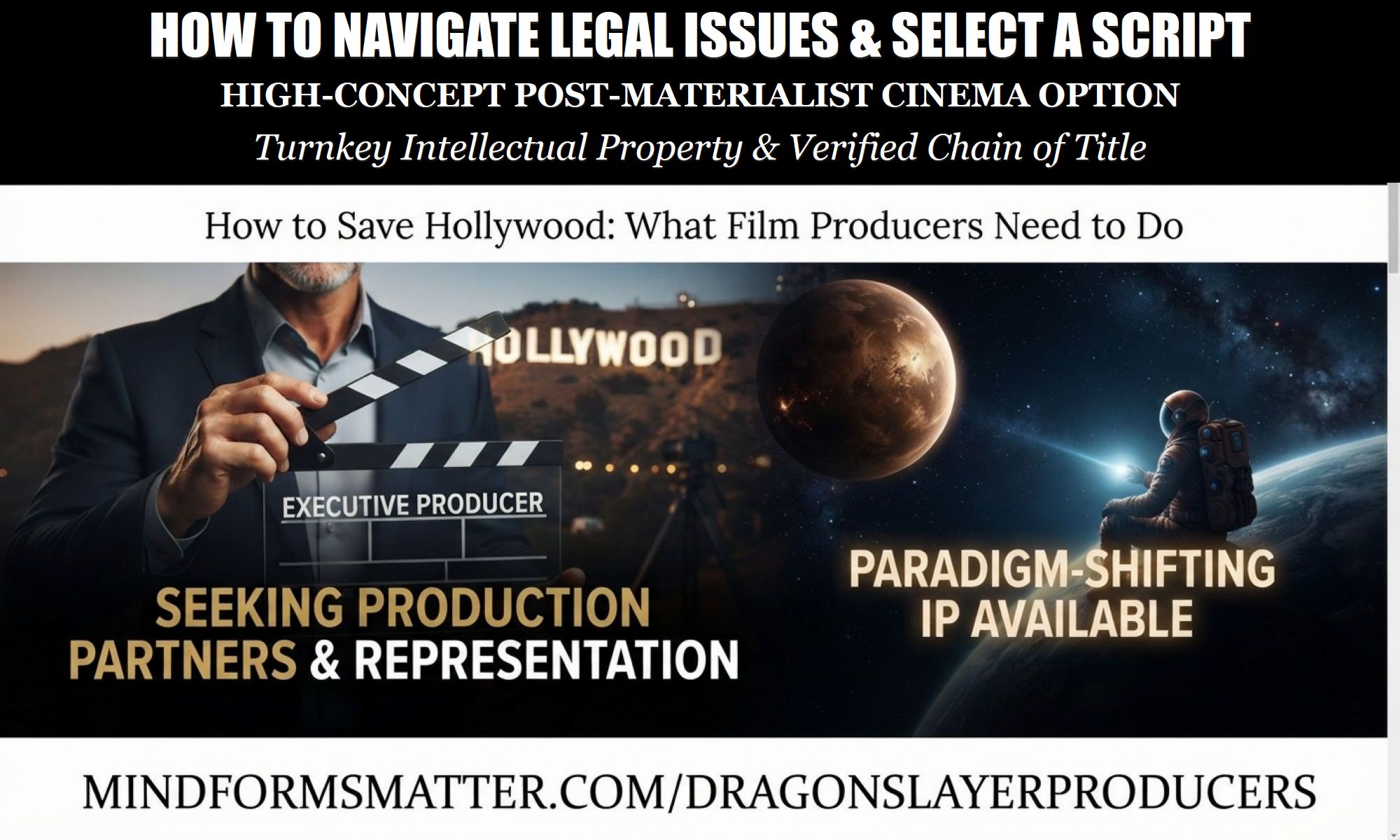 Legal Framework of Alternative Paradigms: Securing Clean Option Agreements & Unencumbered IP With a Clean Chain of Title